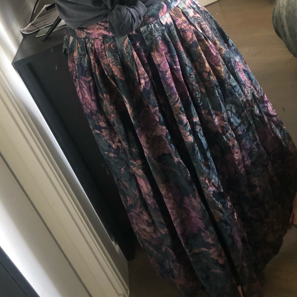 Vintage Floral Skirt